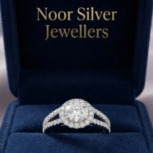 Celestial Halo Promise Ring - Image 4