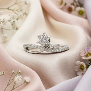 Eternal Bloom Twist Ring
