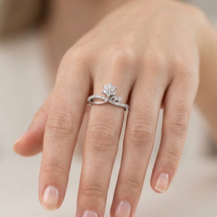 Eternal Bloom Twist Ring - Image 2