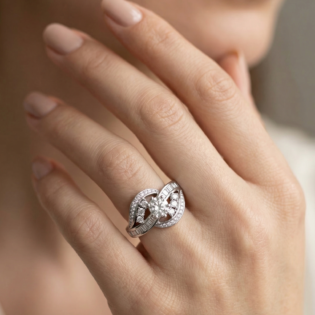 Infinity Radiance Silver Ring - Image 2
