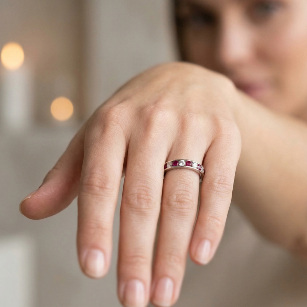 Crimson Harmony Eternity Band - Image 2