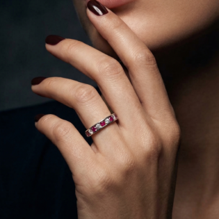 Crimson Harmony Eternity Band - Image 5