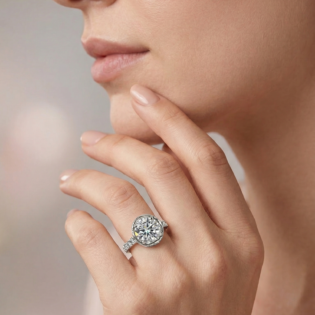 Celestial Radiance Solitaire Ring - Image 2