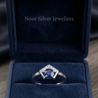 Midnight Prism Silver Ring - Image 3
