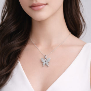 Lunaria Flutterlight Pendant - Image 4