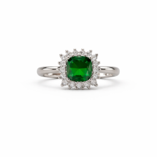 Verdant Crown Radiance Ring