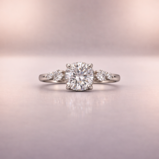 Celestial Radiance Solitaire Ring - Image 5