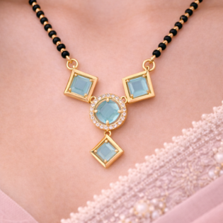 Neerja Azure Harmony Mangalsutra - Image 4