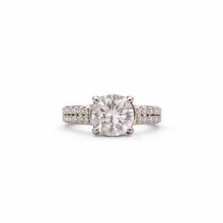 Celestia Starfall Solitaire Ring