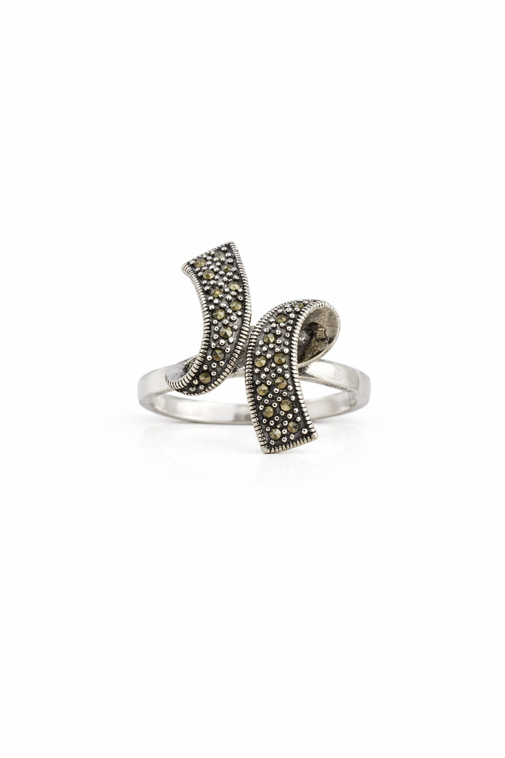 Velmira Serpentflow Silver Ring - Image 3