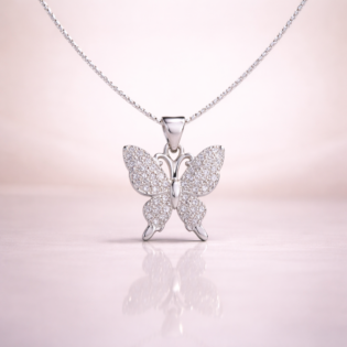 Lunaria Flutterlight Pendant - Image 3