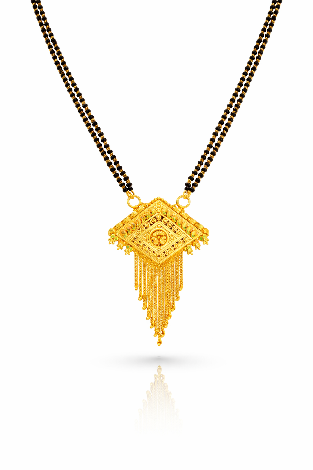 Rajwada Shobha Mangalsutra (Gold Plated)