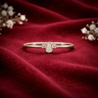 Aurelia Winglight Grace Silver Ring