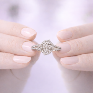 Starlace Bloom Silver Ring - Image 5