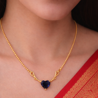 Neel Hridaya Pearl Mangalsutra (Silver Finish) - Image 2