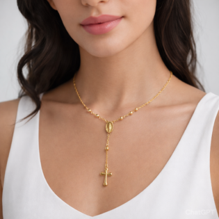 Sacred Dawn Rosary Pendant - Image 4