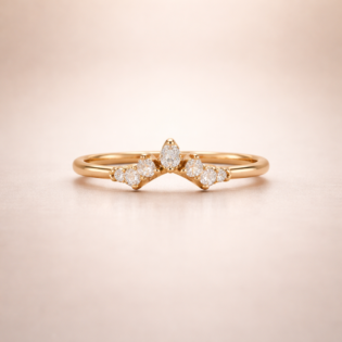Solaria Crest Promise Silver Ring - Image 4