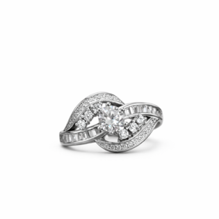 Infinity Radiance Silver Ring