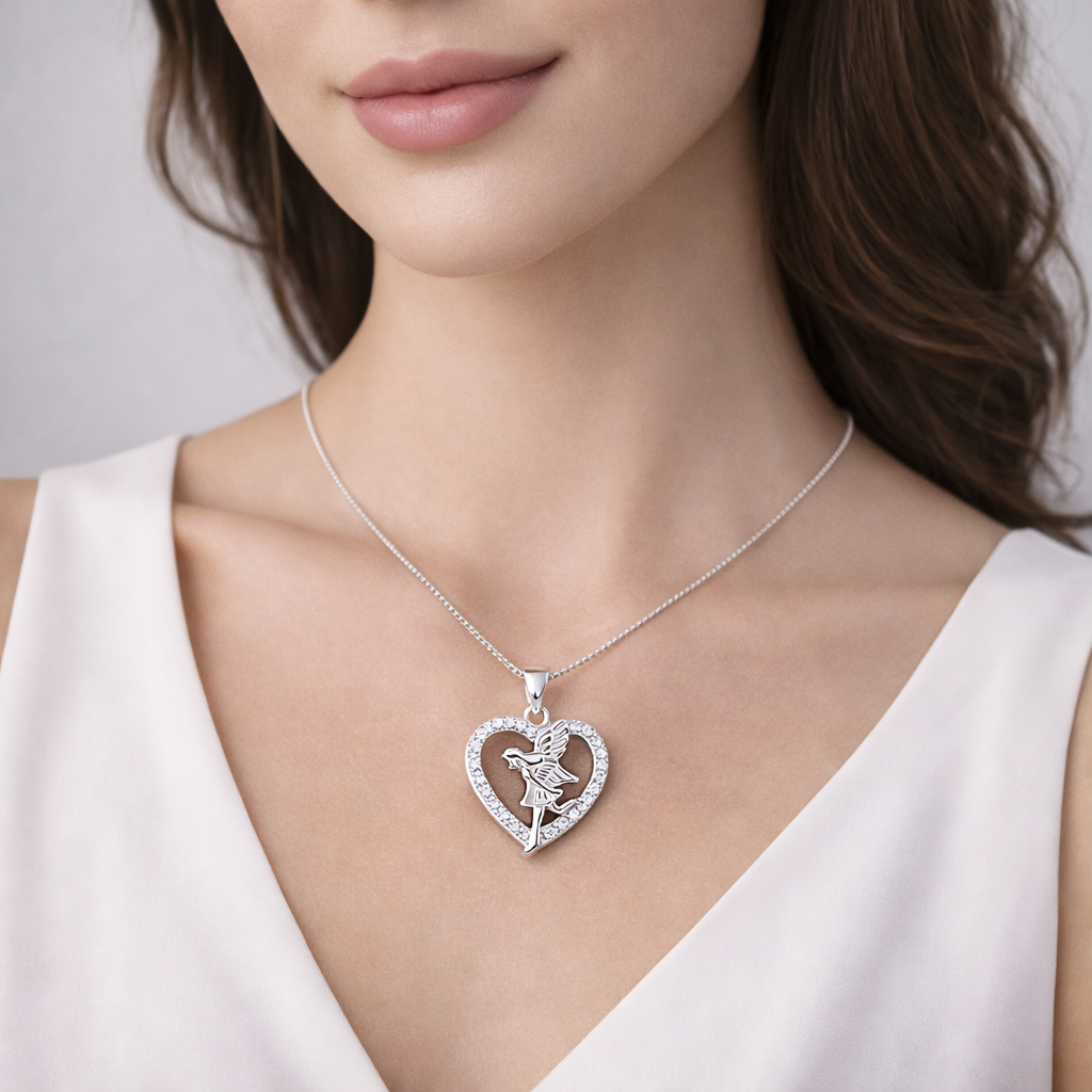 Seraphina Grace Heart Pendant - Image 4