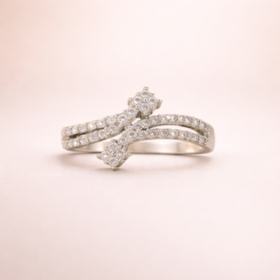 Seraphine Crosslight Harmony Silver Ring - Image 3