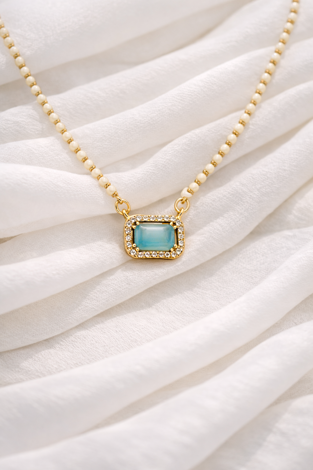 Ishita Aqua Glow Mangalsutra - Image 3