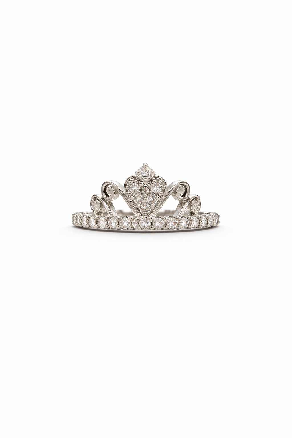 Celestia Heartcrest Tiara Ring