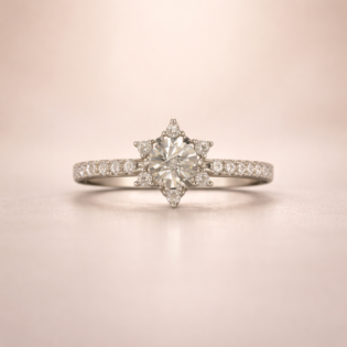 Lunaria Starcrest Silver Ring - Image 5