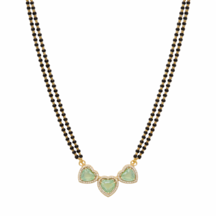 Triveni Hridaya Mangalsutra (Silver Finish) - Image 3