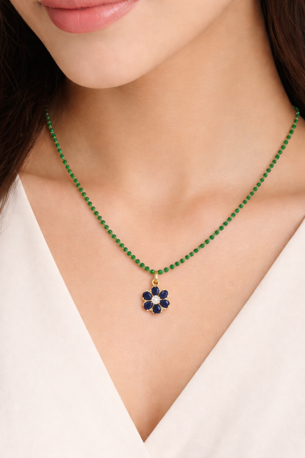 Neelkamal Bloom Mangalsutra - Image 4