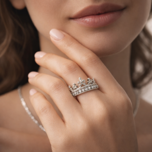 Regalia Whisper Crown Ring - Image 2