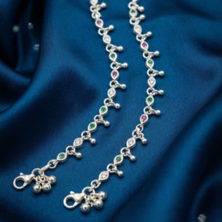 Rangtara Silver Anklet