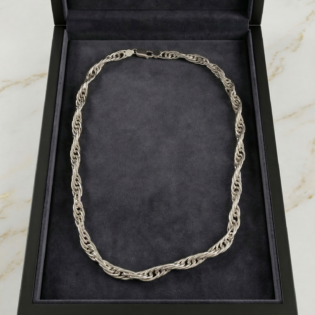 Aurelion Weave Silver Chain - Image 3