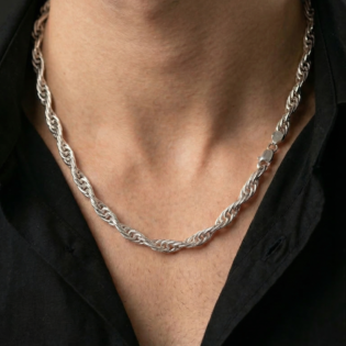 Aurelion Weave Silver Chain - Image 2