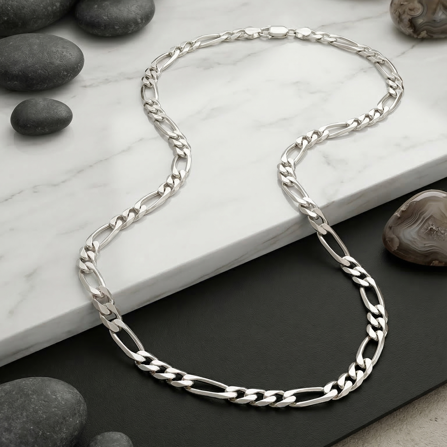 Valtorix Edge 925 Silver Chain