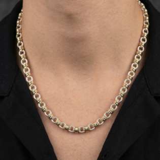 Orvion Halo Link Silver Chain - Image 4