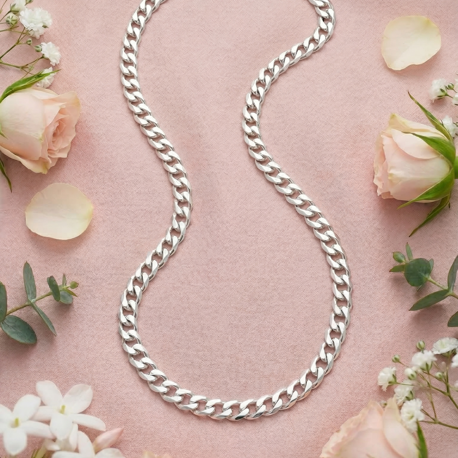 Elowen GraceLink Silver Chain