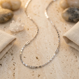 Elyra Linque Silver Chain