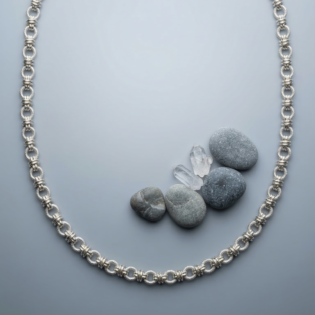 Orvion Halo Link Silver Chain