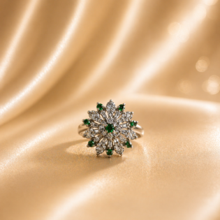Zenvira Star Bloom Ring