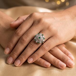 Zenvira Star Bloom Ring - Image 3