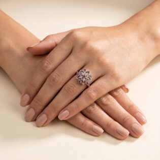 Roselira Petal Ring - Image 4