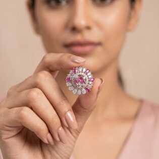 Roselle Glow Ring - Image 2