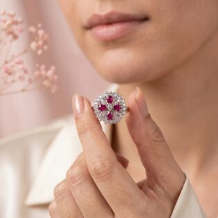Pinkara Bloom Ring - Image 2
