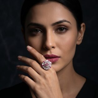 Roselle Glow Ring - Image 3