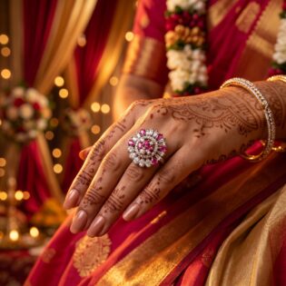Roselle Glow Ring - Image 5