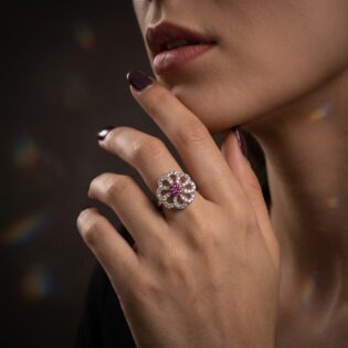 Rosyra Bloom Ring - Image 3
