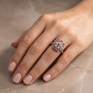 Roselira Petal Ring - Image 6