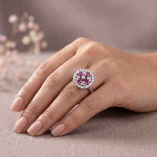 Pinkara Bloom Ring - Image 6