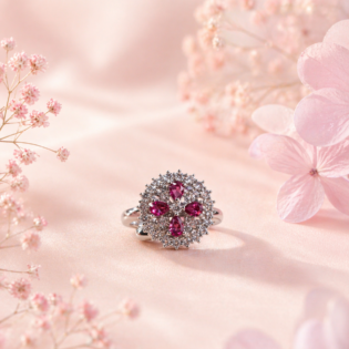 Pinkara Bloom Ring